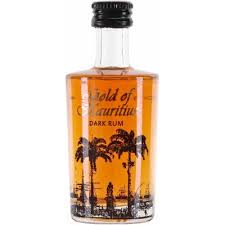 Gold of Mauritius dark rum 0,05l 40%