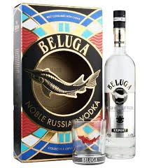 Beluga 0,7l 40% + sklo