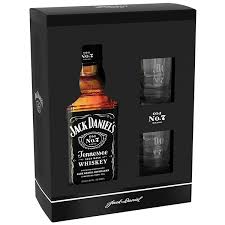 Jack Daniel´s 40% 0,7l+ 2 sklo