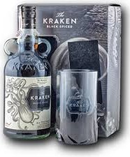 Kraken 1L 40% + sklo